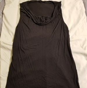 Sleeveless Cowl Neck Eddie Bauer Top, Size L